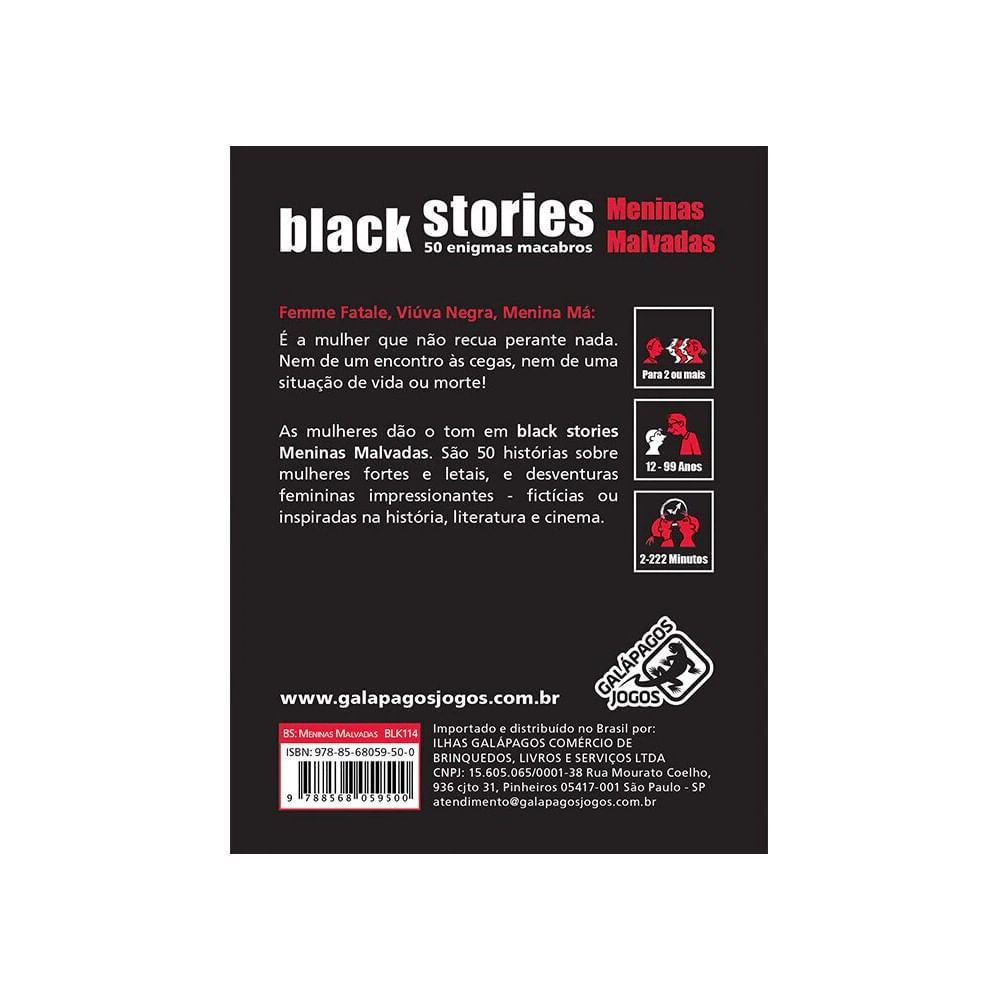 Jogo Histórias Sinistras Meninas Malvadas - Asmodee - Imagem 3