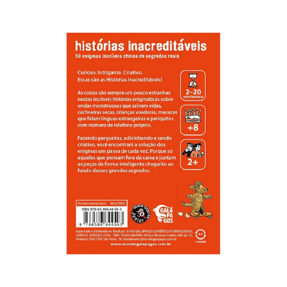 Jogo Histórias Inacreditáveis - Asmodee - Imagem 3