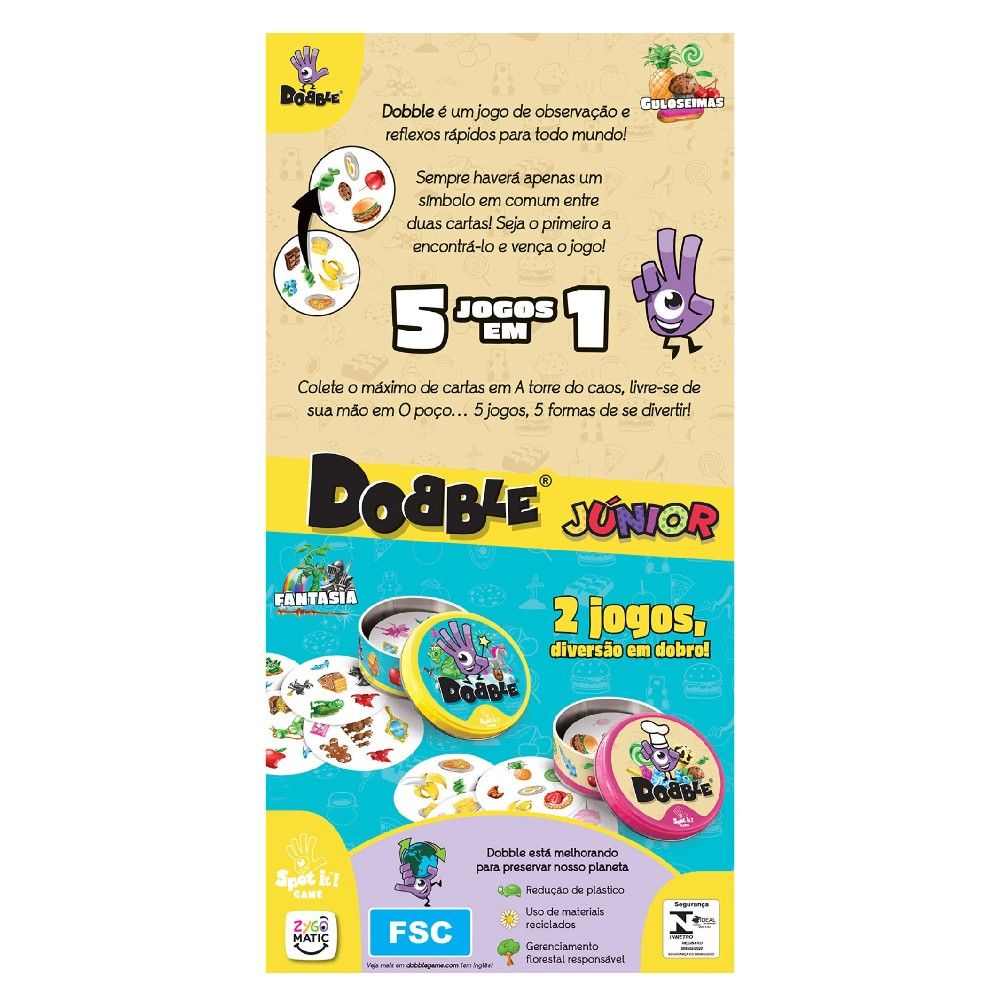 Jogo Dobble Junior - Asmodee - Imagem 5