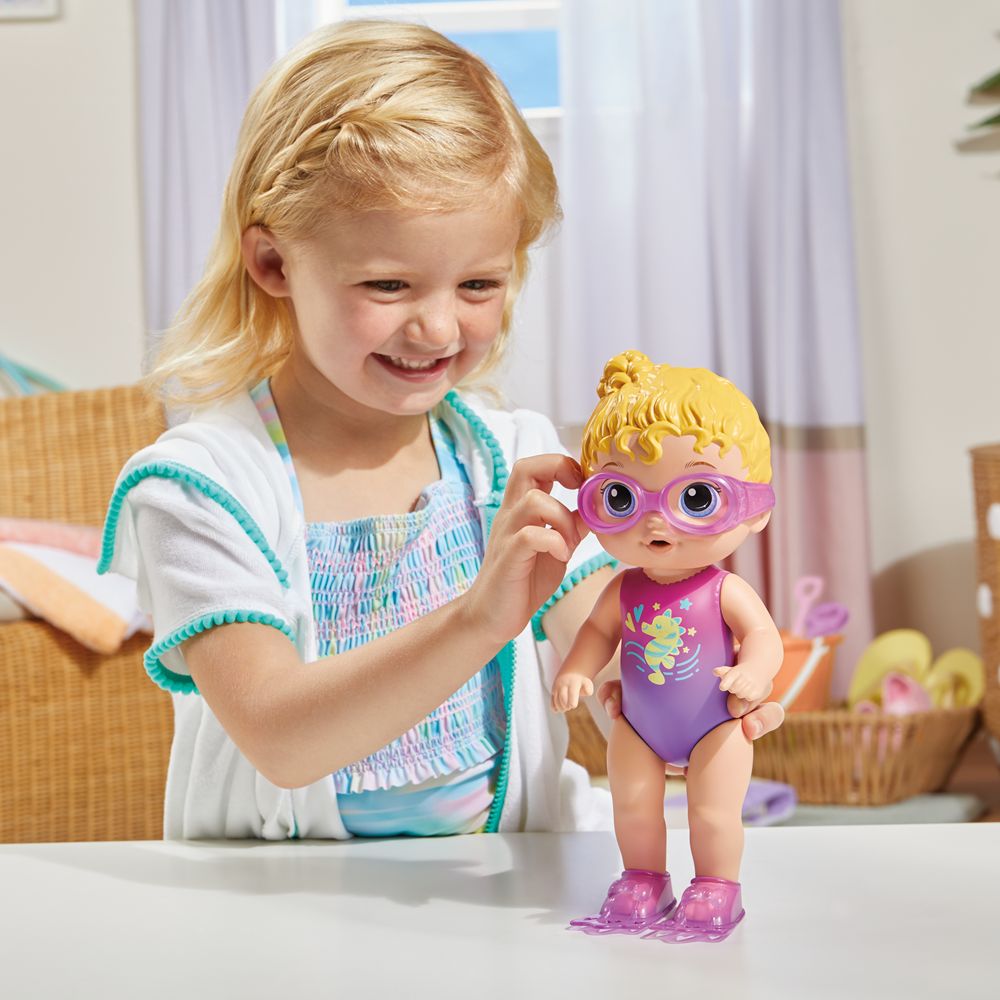 Baby Alive Bebê Piscina Loira - Hasbro - Imagem 2