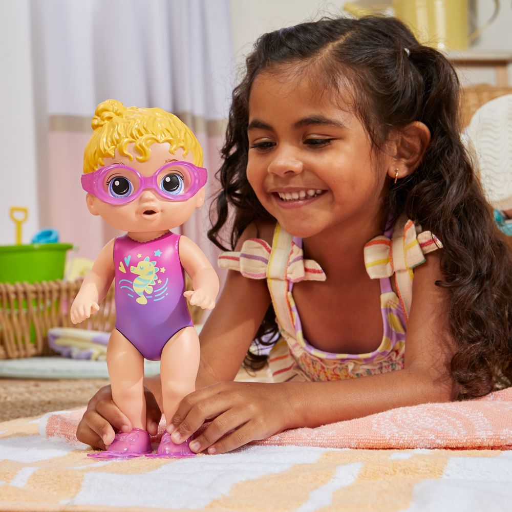 Baby Alive Bebê Piscina Loira - Hasbro - Imagem 3