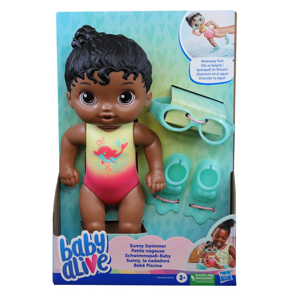 Baby Alive Bebê Piscina Negra - Hasbro - Imagem 5