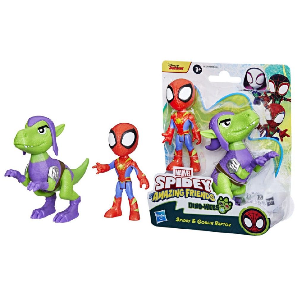 Spidey Amazing Friends Dino Webs Spidey - Hasbro