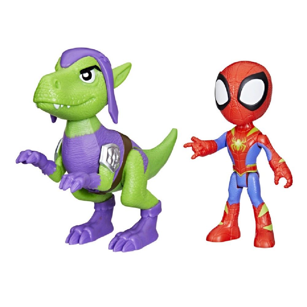 Spidey Amazing Friends Dino Webs Spidey - Hasbro - Imagem 2