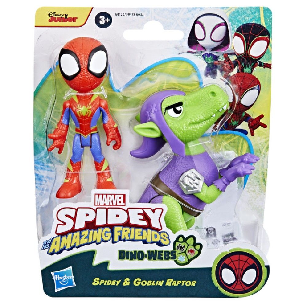 Spidey Amazing Friends Dino Webs Spidey - Hasbro - Imagem 3