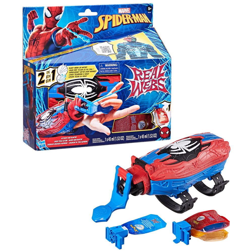 Lançador Homem Aranha Real Webs Ultimate Web - Hasbro