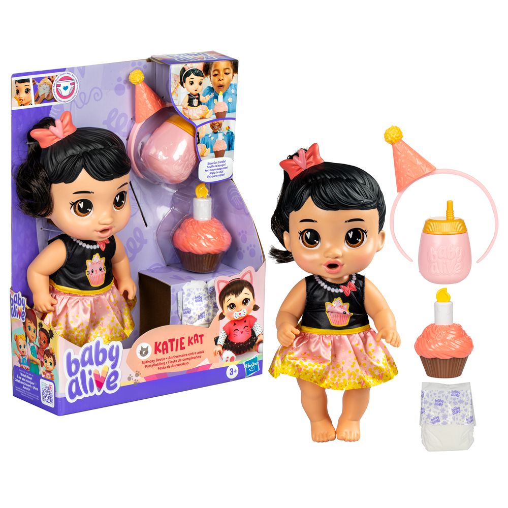Baby Alive Festa de Aniversário Katie Kat - Hasbro - Imagem 2