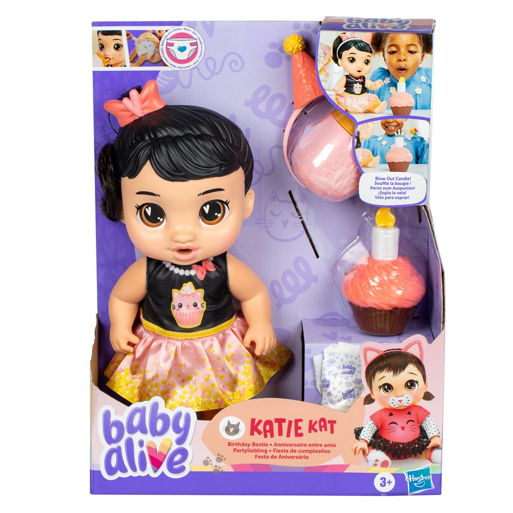 Baby Alive Festa de Aniversário Katie Kat - Hasbro - Imagem 4