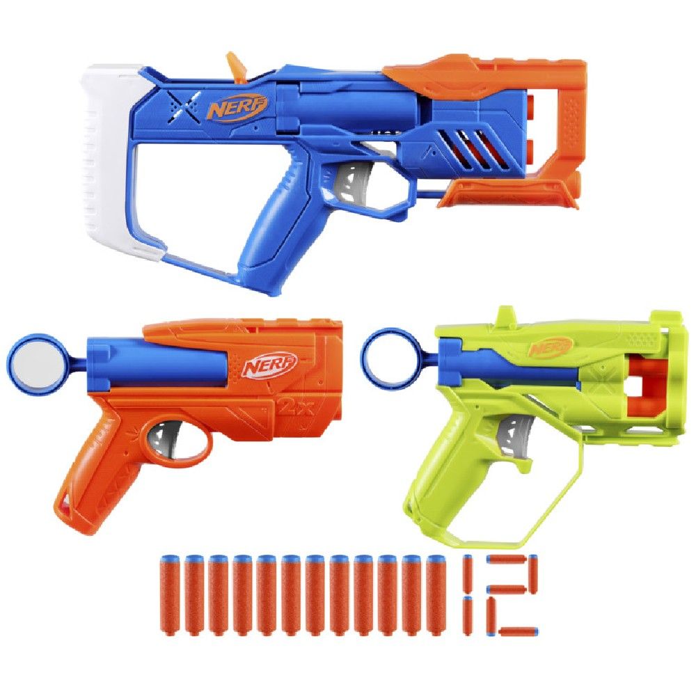 Lança Dardos Nerf N Series Triple Action - Hasbro - Imagem 2