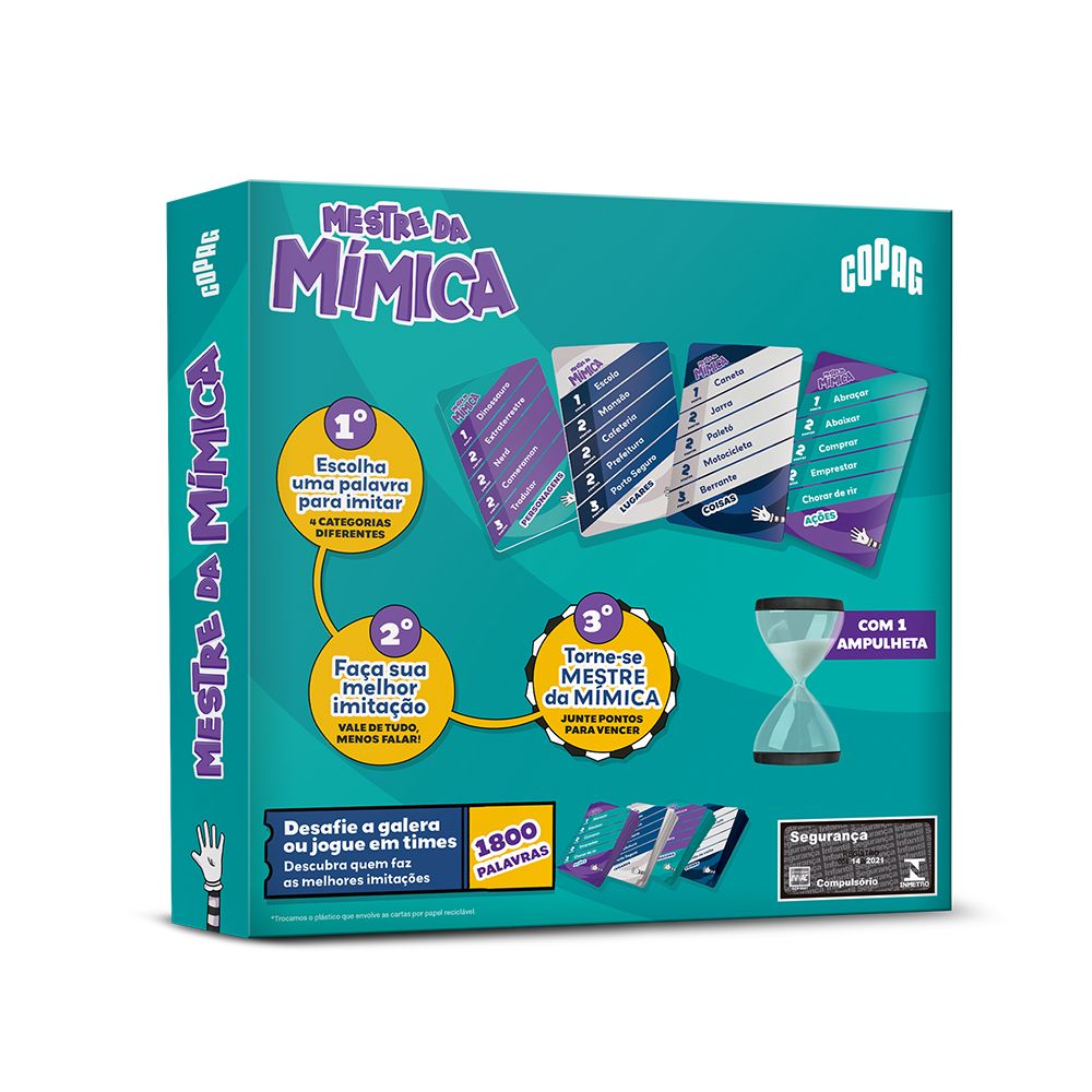 Jogo Mestre da Mímica - Copag - Imagem 2