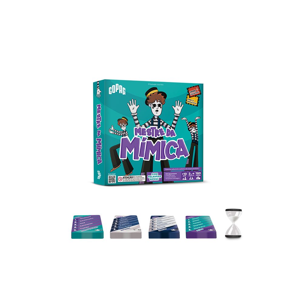 Jogo Mestre da Mímica - Copag - Imagem 3