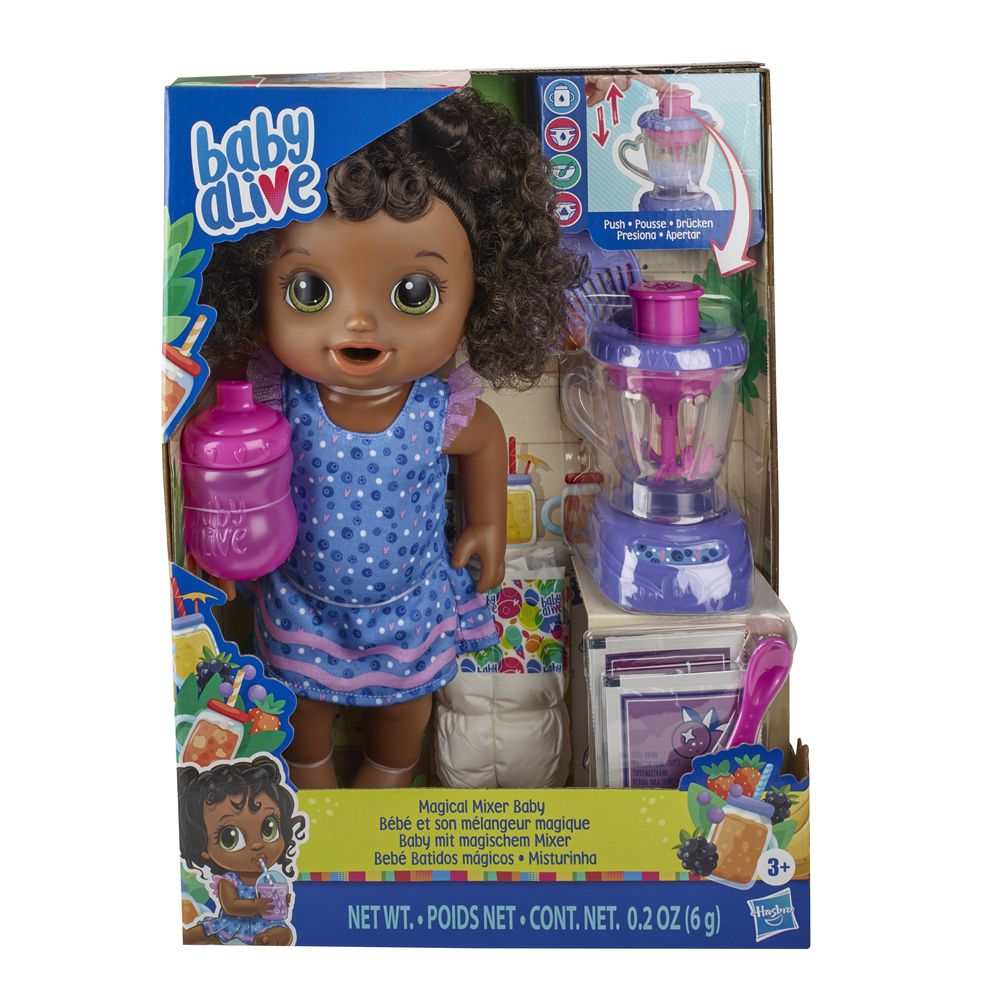 Baby Alive Bebê Misturinha Negra - Hasbro - Imagem 2