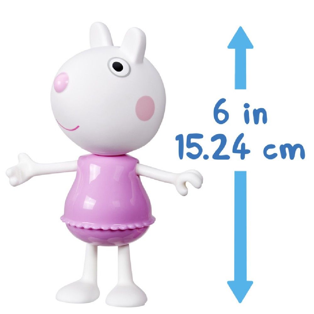 Peppa Pig Estilos Divertidos Suzy Sheep - Hasbro - Imagem 4