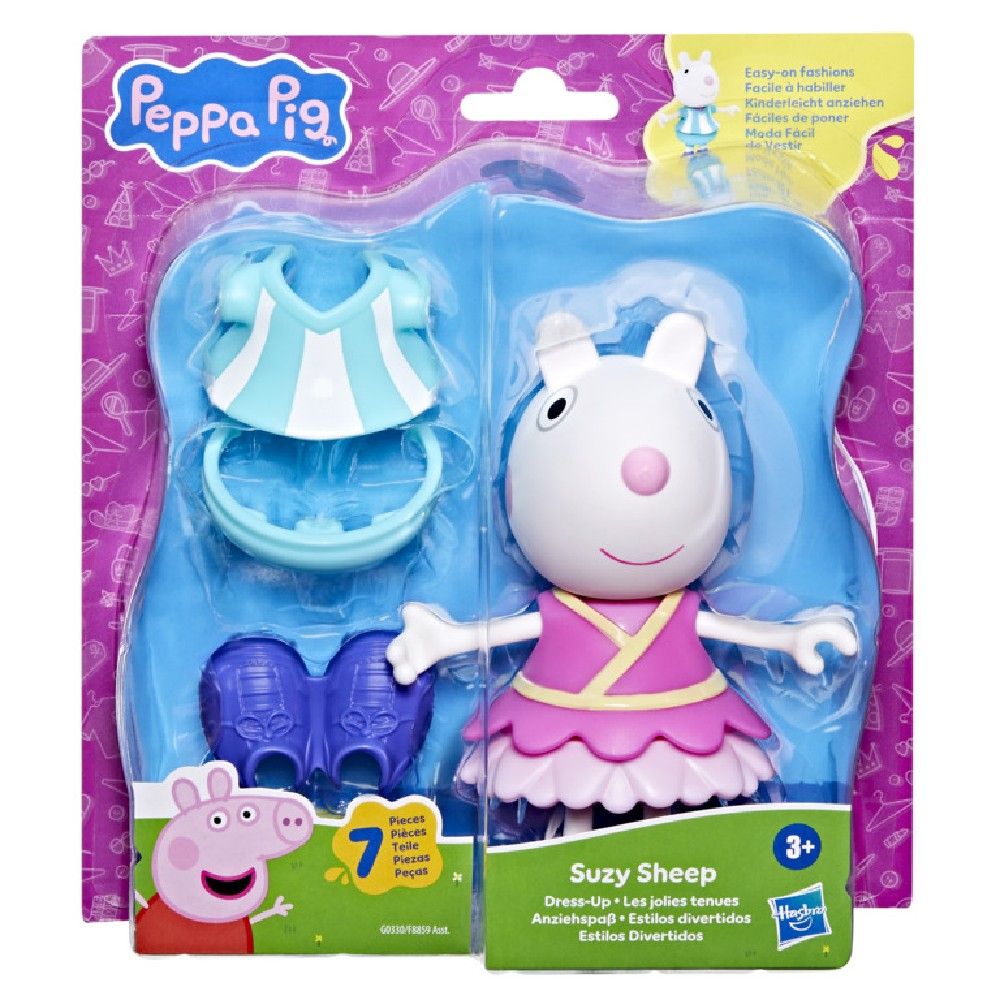 Peppa Pig Estilos Divertidos Suzy Sheep - Hasbro - Imagem 5