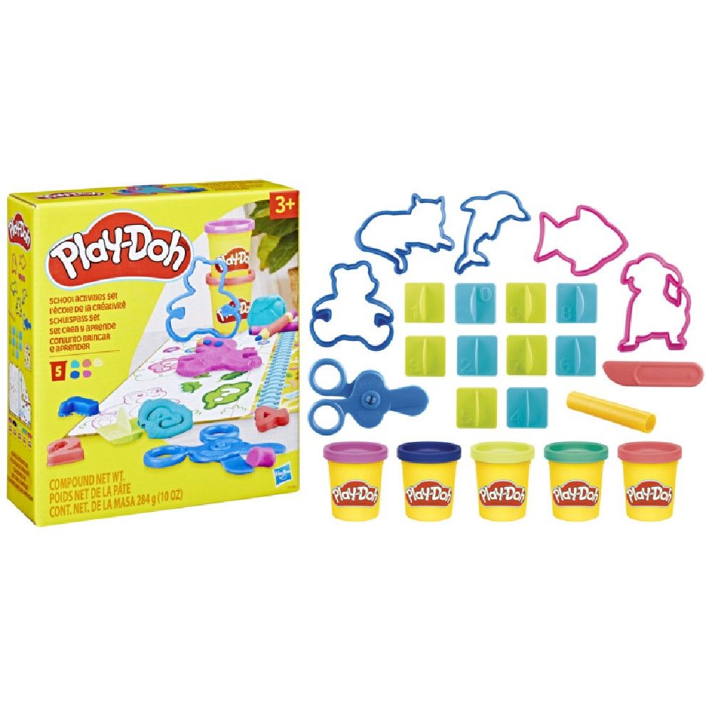 PlayDoh Massa de Modelar Brincar e Aprender - Hasbro