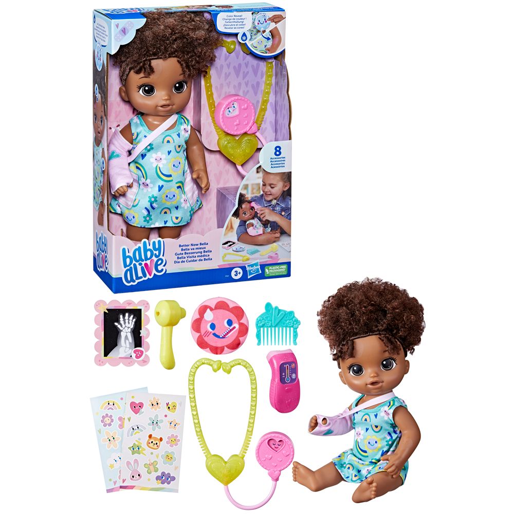 Baby Alive Dia de Cuidar da Bella Negra - Hasbro - Imagem 3