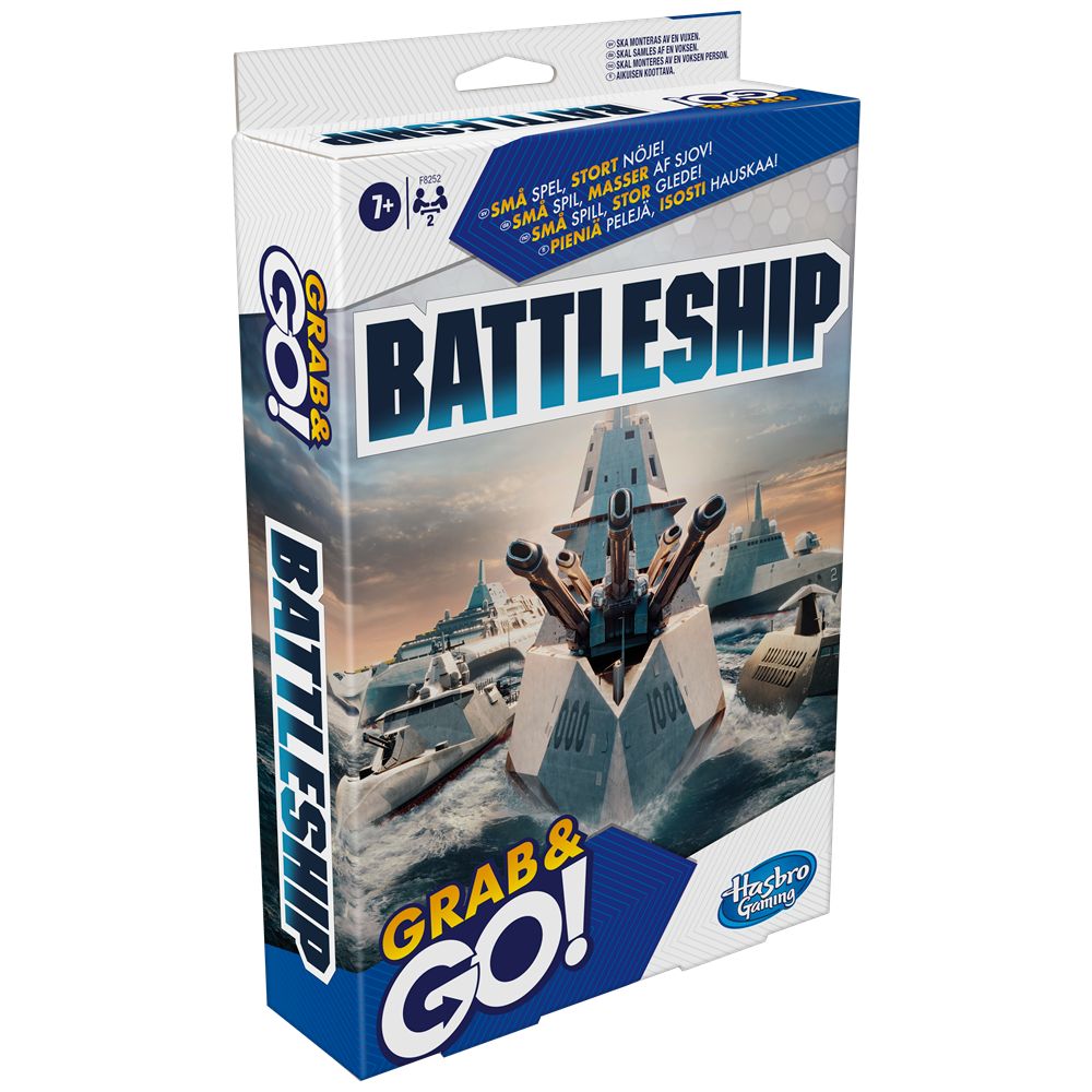 Jogo Battleshop Grab an Go - Hasbro