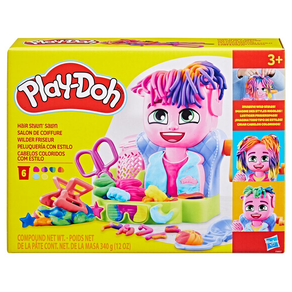 Massa de Modelar PlayDoh Cabelos Coloridos com Estilo - Hasbro - Imagem 2