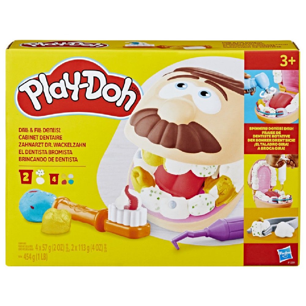Massa de Modelar PlayDoh Brincando de Dentista - Hasbro - Imagem 3