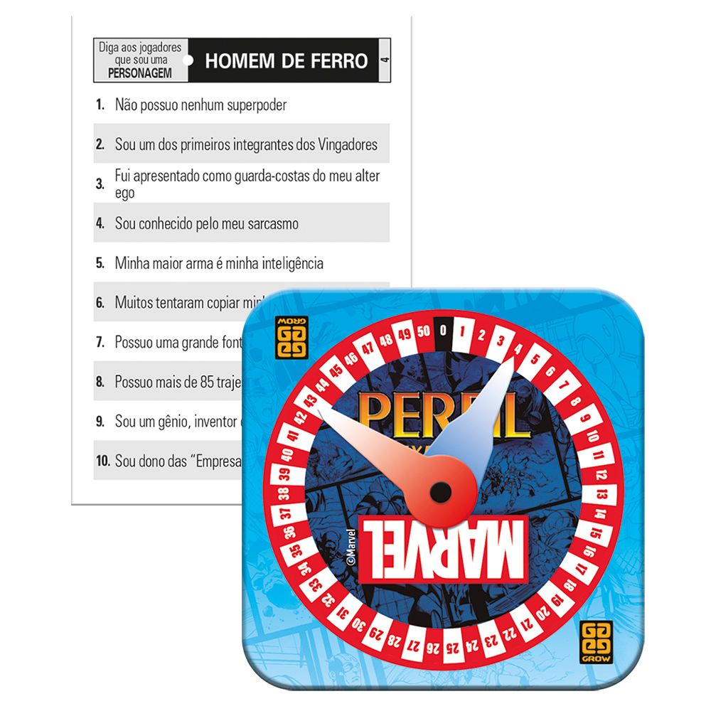Jogo Perfil Express Marvel - Grow - Imagem 2
