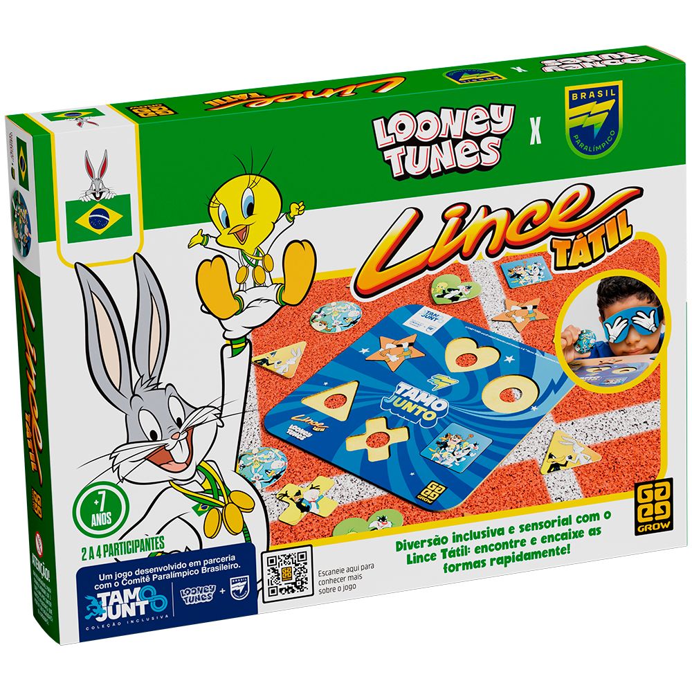 Jogo Lince Tátil Looney Tunes - Grow