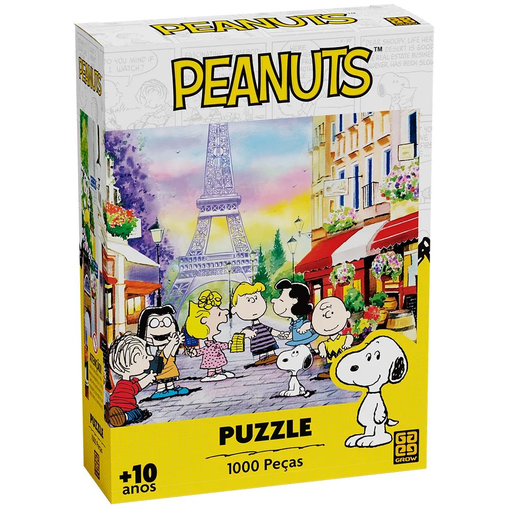 Puzzle 1000 Peças Snoopy - Grow