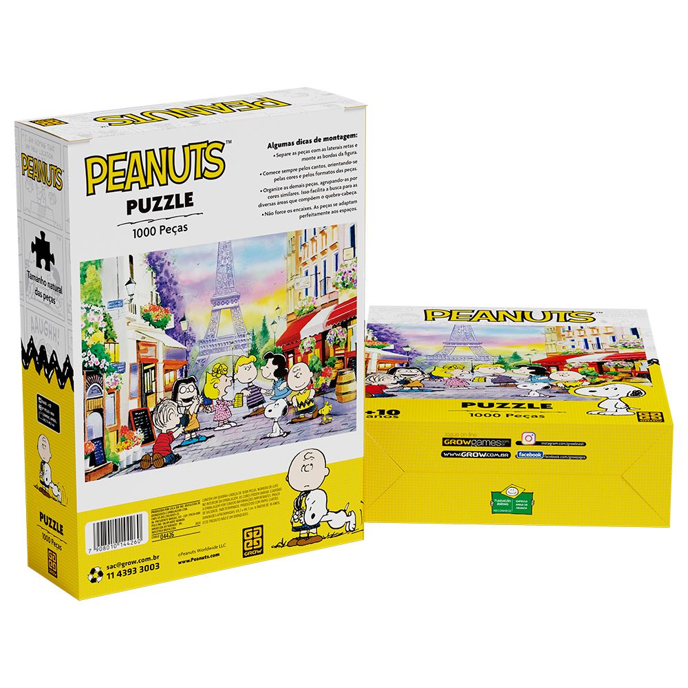 Puzzle 1000 Peças Snoopy - Grow - Imagem 3