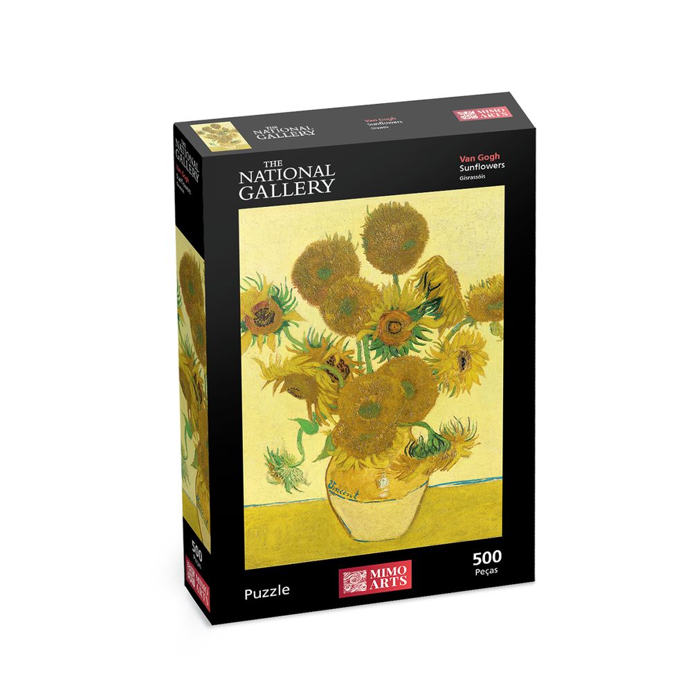 Puzzle 500 Peças Van Gogh Girassóis - Mimo