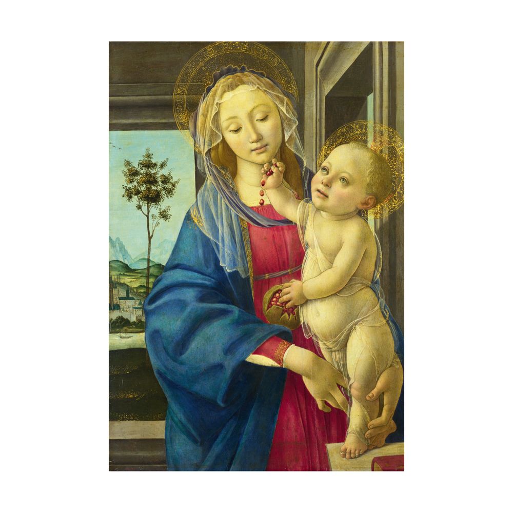 Puzzle 500 Peças Botticelli A Virgem e o Menino Jesus - Mimo - Imagem 2