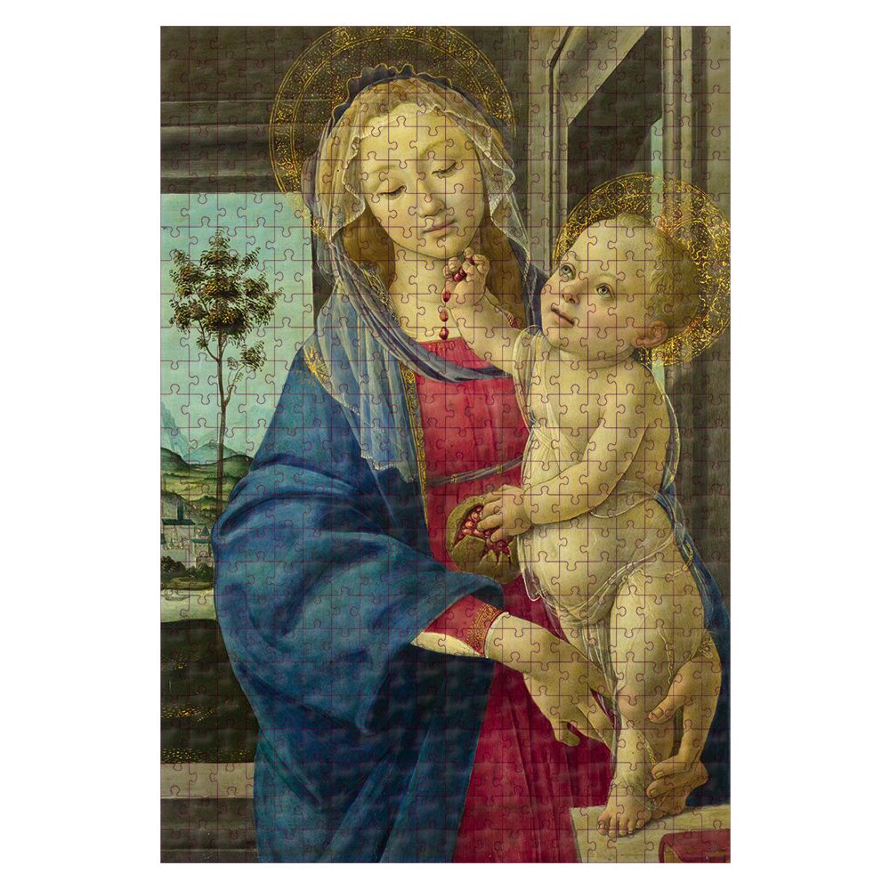 Puzzle 500 Peças Botticelli A Virgem e o Menino Jesus - Mimo - Imagem 3
