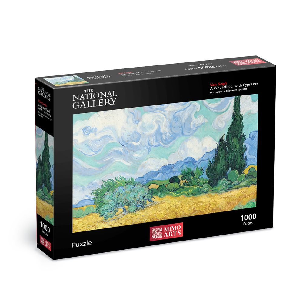 Puzzle 1000 Peças Van Gogh Campo de Trigo - Mimo