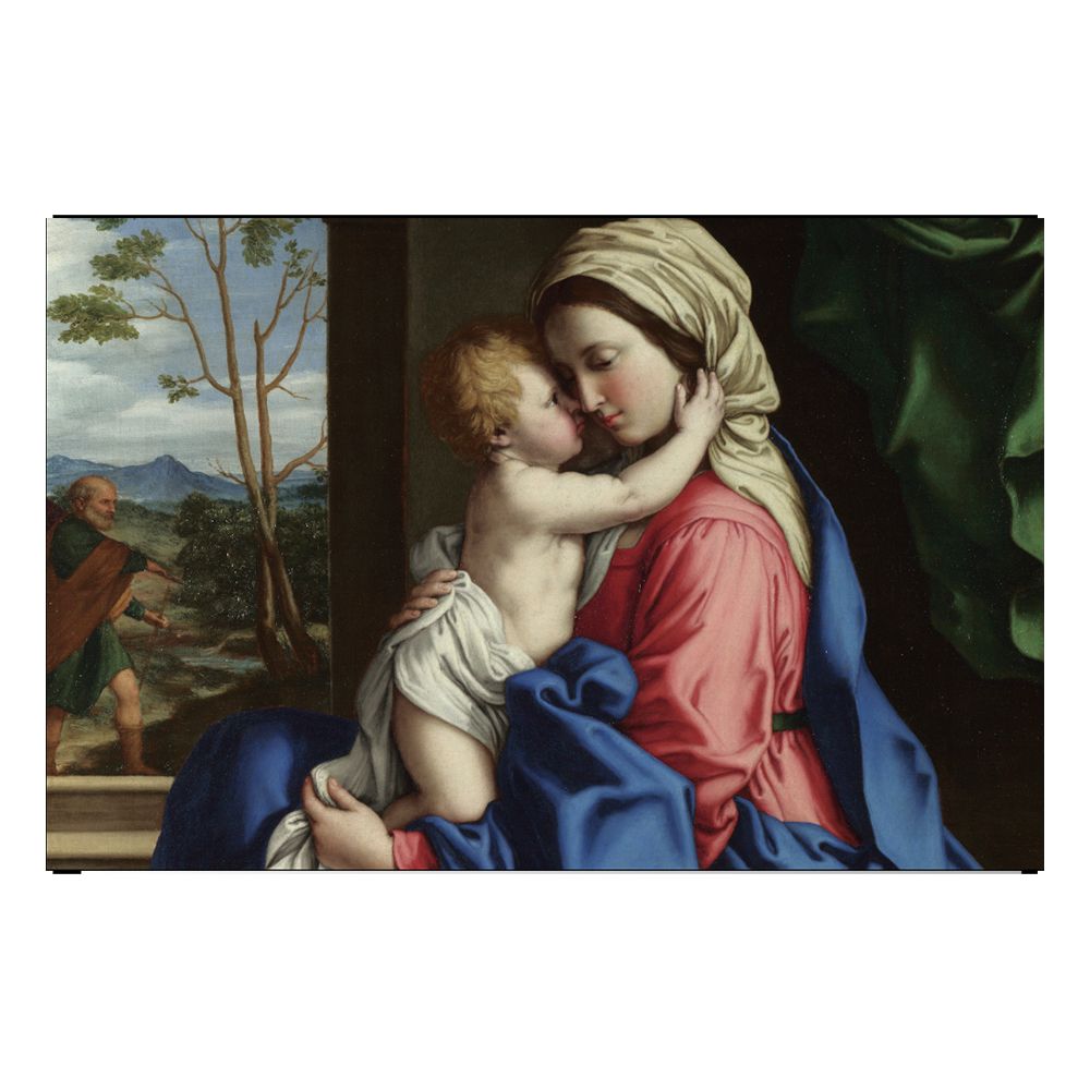 Puzzle 1000 Peças Previtali Virgem e Menino Abraçados - Mimo - Imagem 2