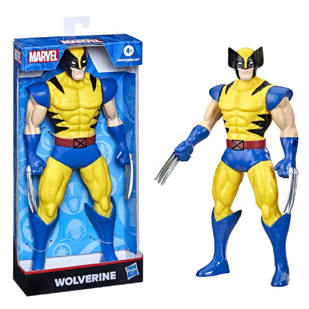 Figura Marvel Mighty Hero Series 9.5 Wolverine 24cm - Hasbro