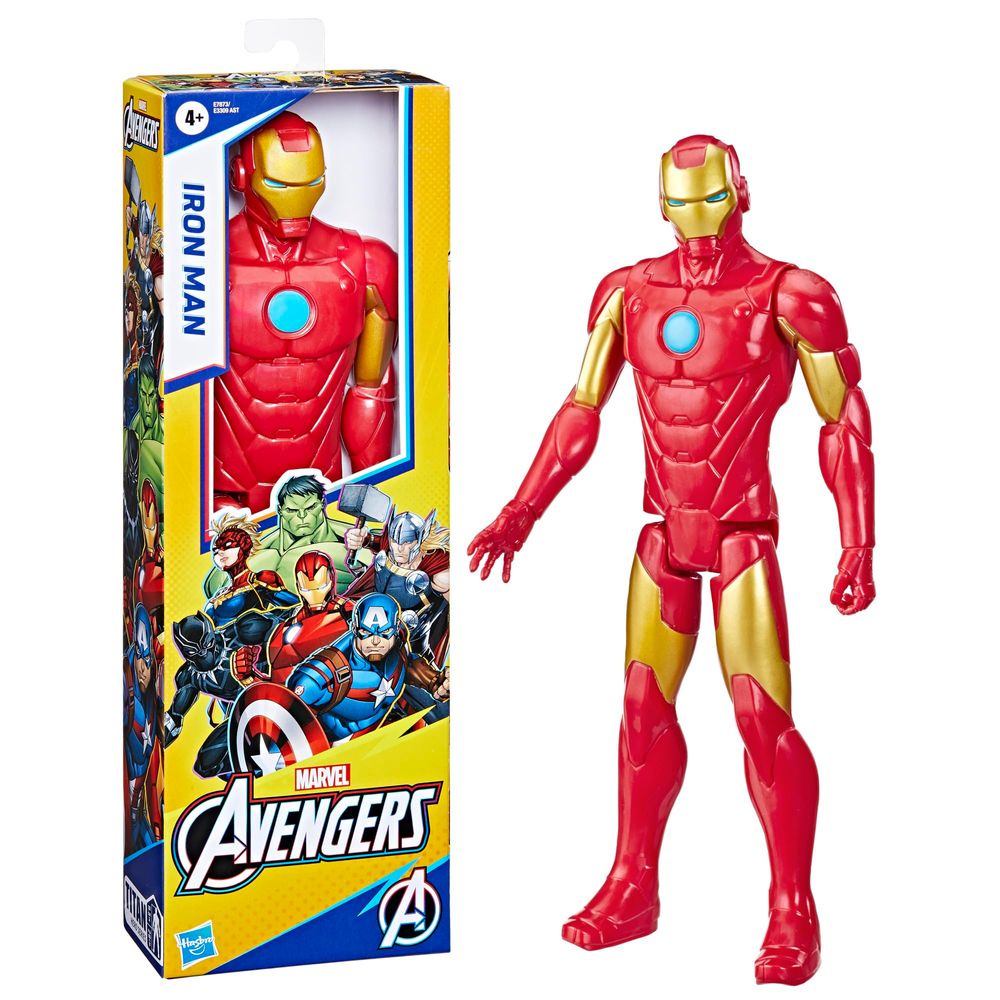 Figura Avengers Titan Hero Iron Man 30cm - Hasbro