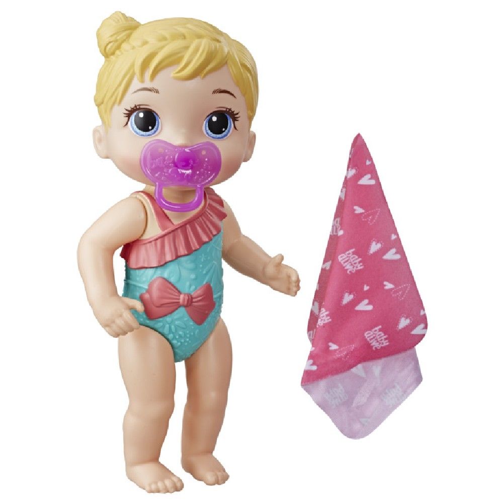 Baby Alive Bebê Banhos Carinhosos Loira - Hasbro - Imagem 2