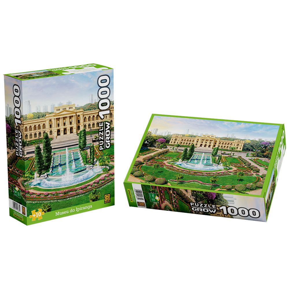 Puzzle 1000 Peças Museu do Ipiranga - Grow - Imagem 3