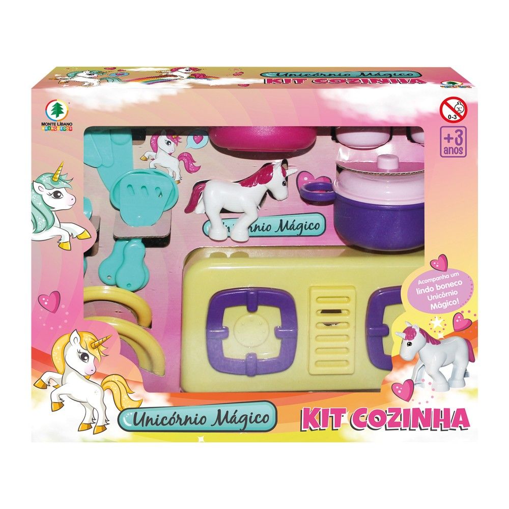 Kit Cozinha Unicórnio Mágico - Monte Líbano - Imagem 2