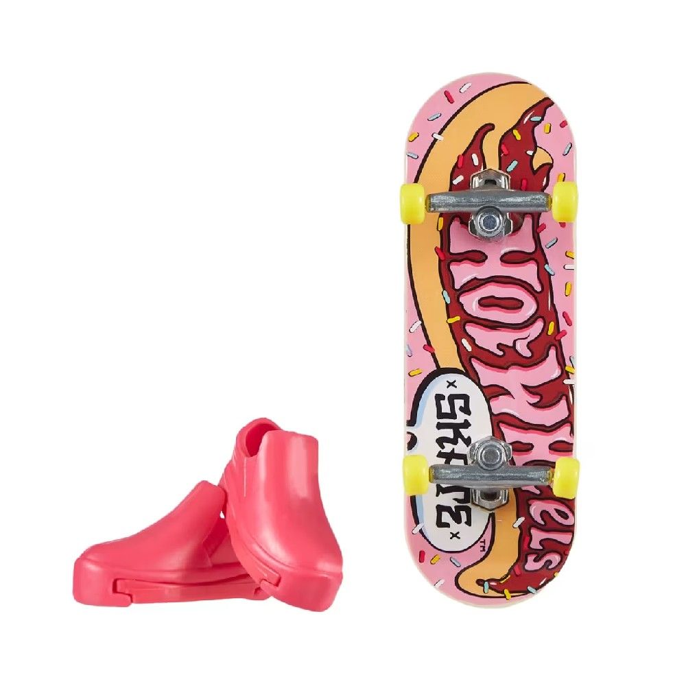 Hot Wheels Skate de Dedo Símbolo de Donut - Mattel - Imagem 2
