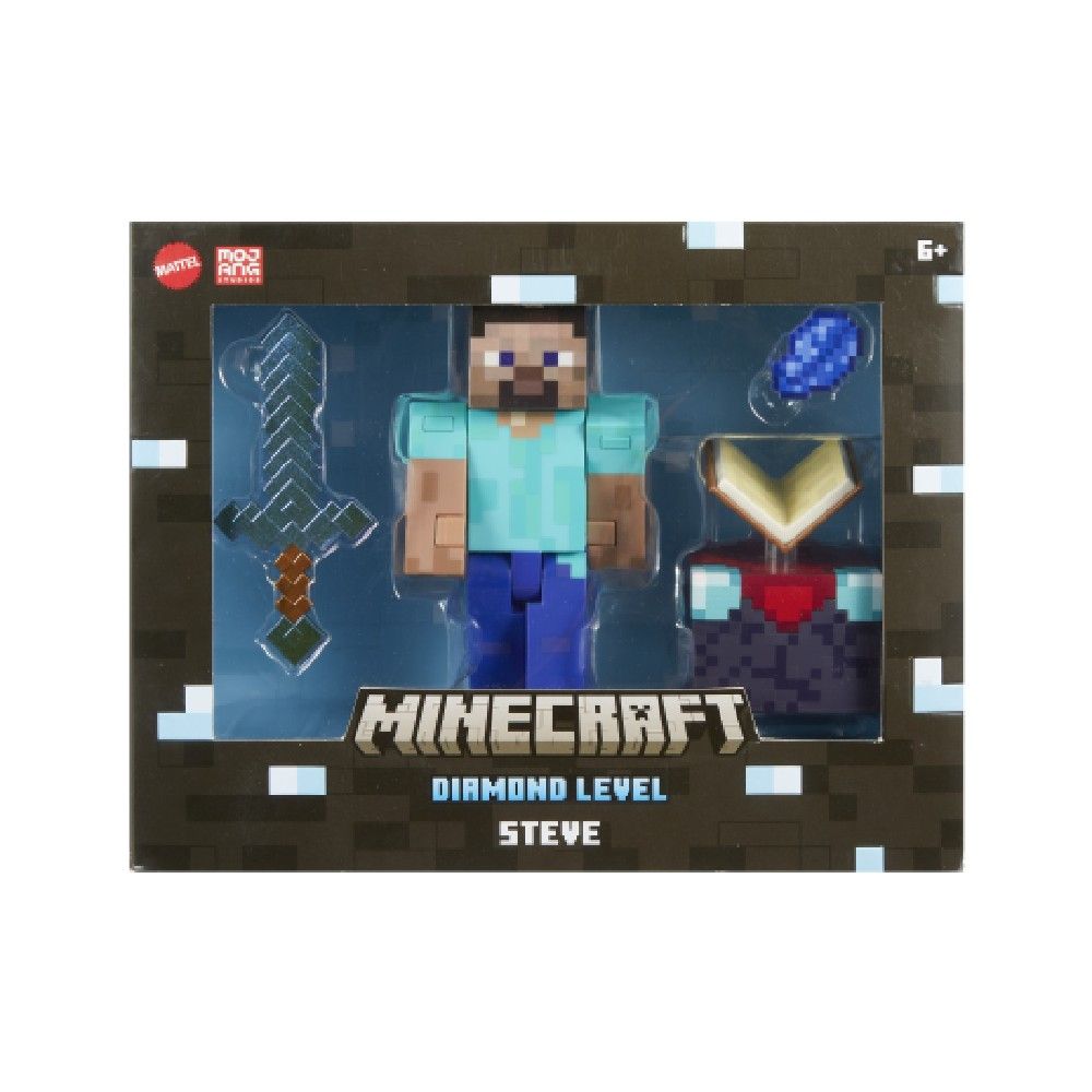 Minecraft Diamond Steve - Mattel - Imagem 5