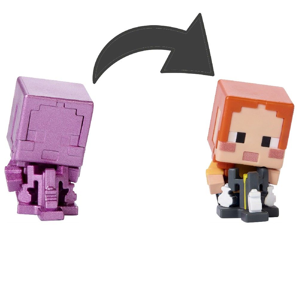 Minecraft Mini Mining Potion Brewing Rosa - Mattel - Imagem 2
