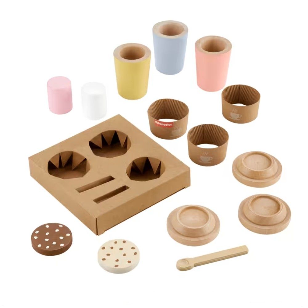 Fisher-Price Meu Primeiro Cappuccino de Madeira - Mattel - Imagem 2