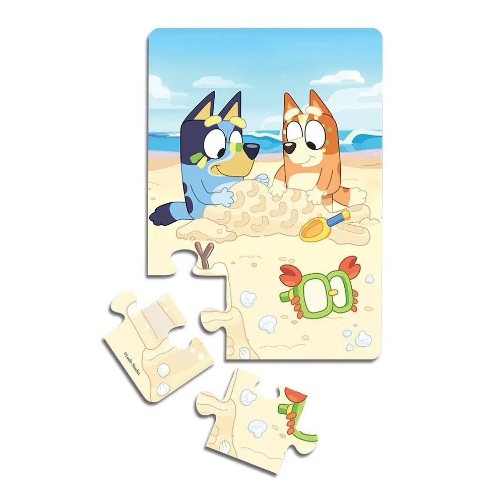 Puzzle Progressivo Bluey 12, 20 e 30 Peças - Elka - Imagem 2
