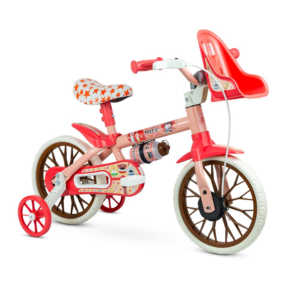 Bicicleta Aro 12 Pets - Nathor