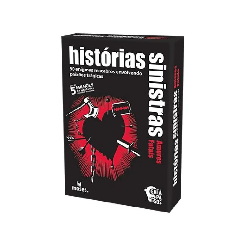 Kit 3 Jogos Histórias Sinistras Meninas Malvadas, Amores Fatais e Crimes Reais - Asmodee - Imagem 3