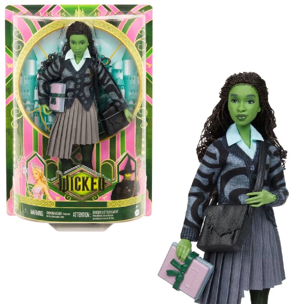 Wicked Boneca Elphaba Moda - Mattel - Imagem 6