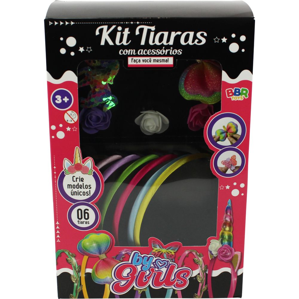 Kit Tiara com Acessórios - BBR Toys