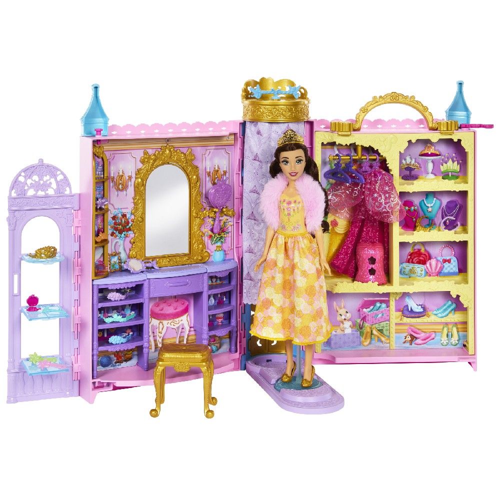 Disney Princesa Armário Mágico com Boneca Bela - Mattel