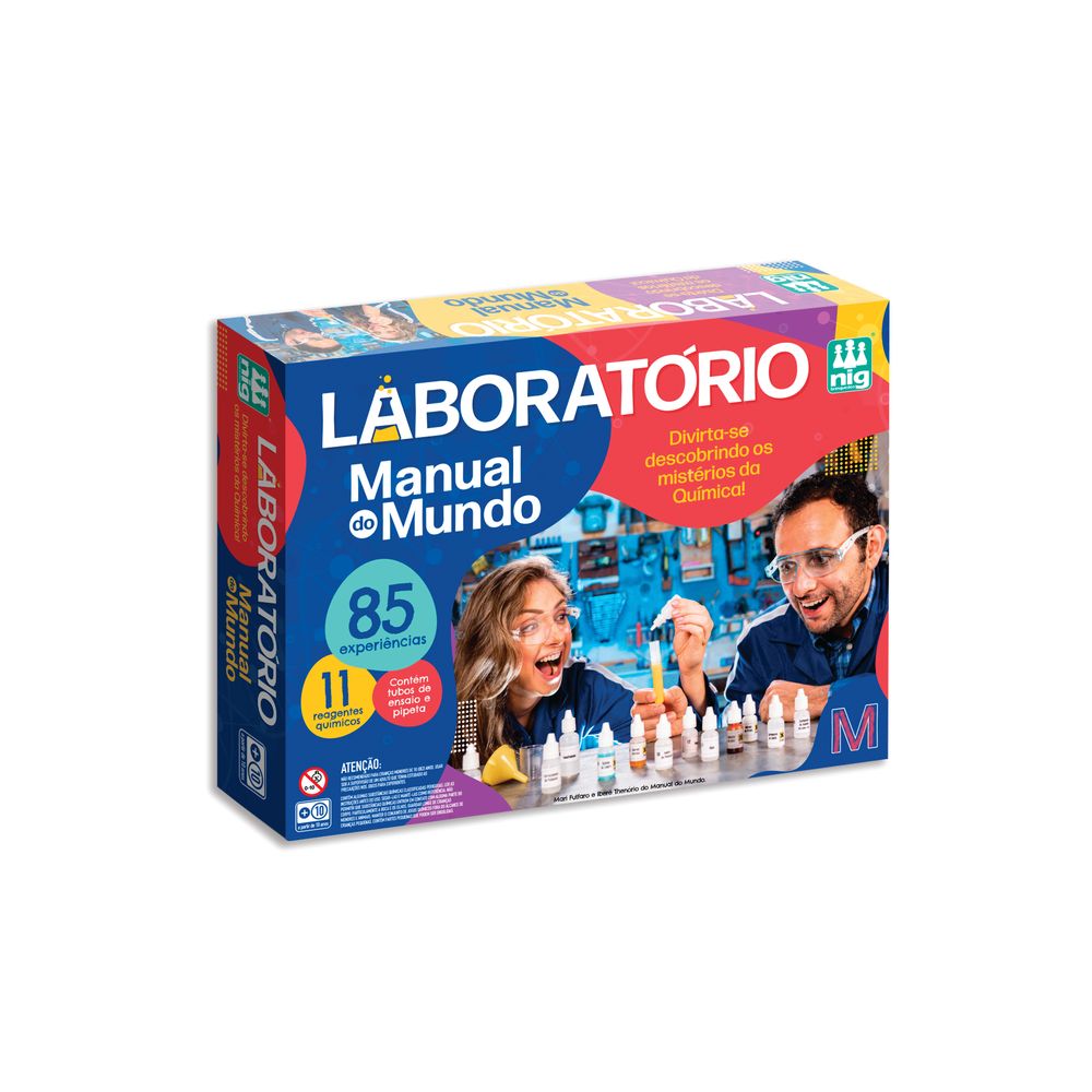 Kit Experiência Laboratório Manual do Mundo - Nig - Imagem 3