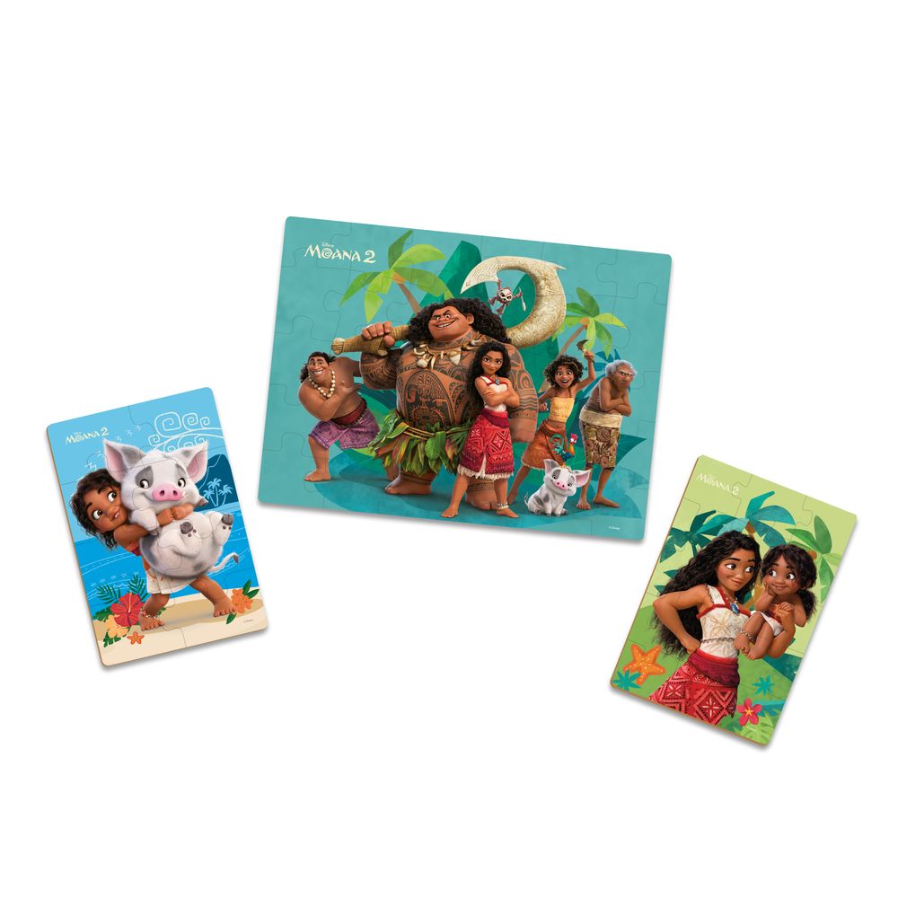 Quebra-Cabeça Progressivo Moana 2 - Xalingo - Imagem 2
