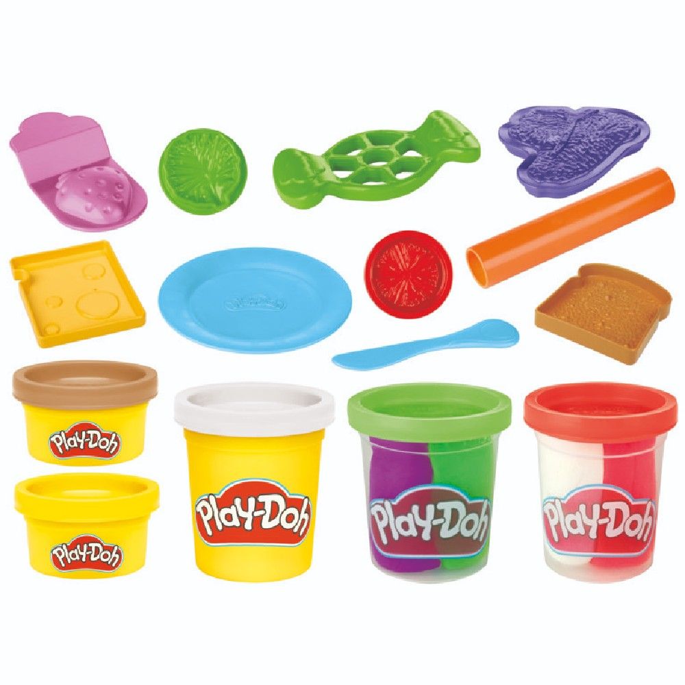 Massa de Modelar Playdoh Sanduíches Coloridos - Hasbro - Imagem 2
